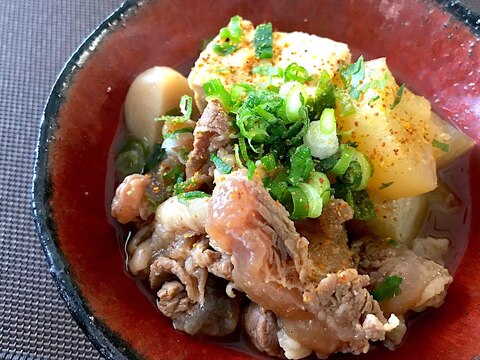 牛すじと大根の煮物☆